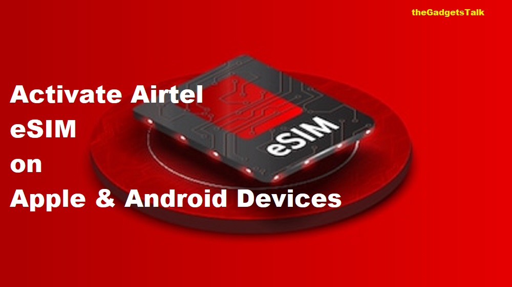 How to Activate Airtel eSIM on Google Pixel 6a ?